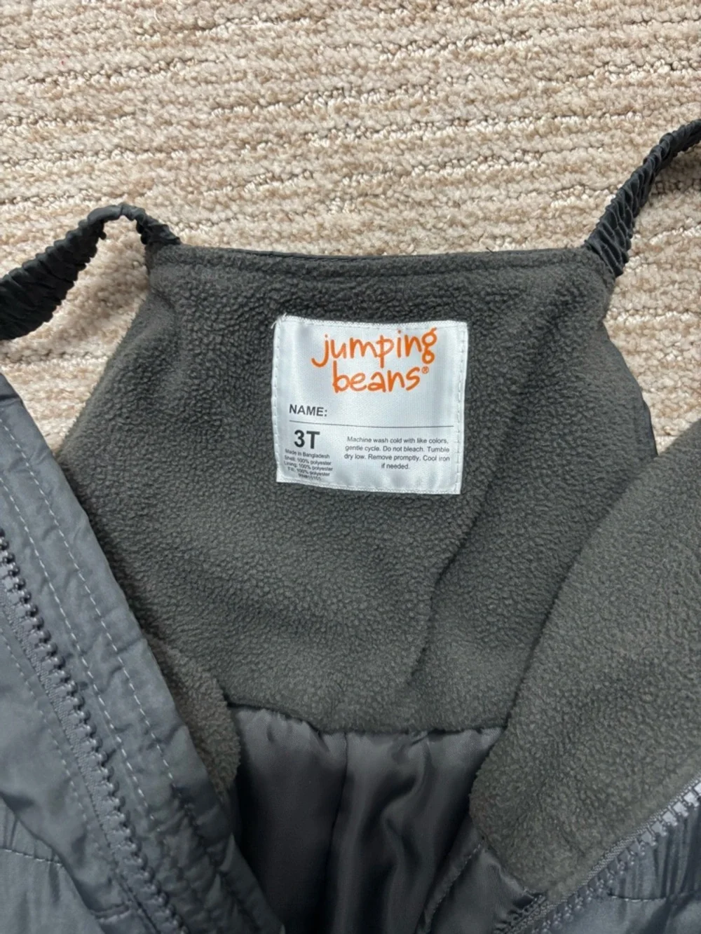 jumping beans Dark Gray Toddler Snow Jacket